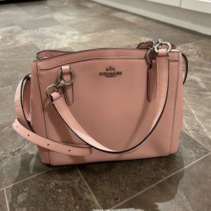 Pastel pink Coach purse